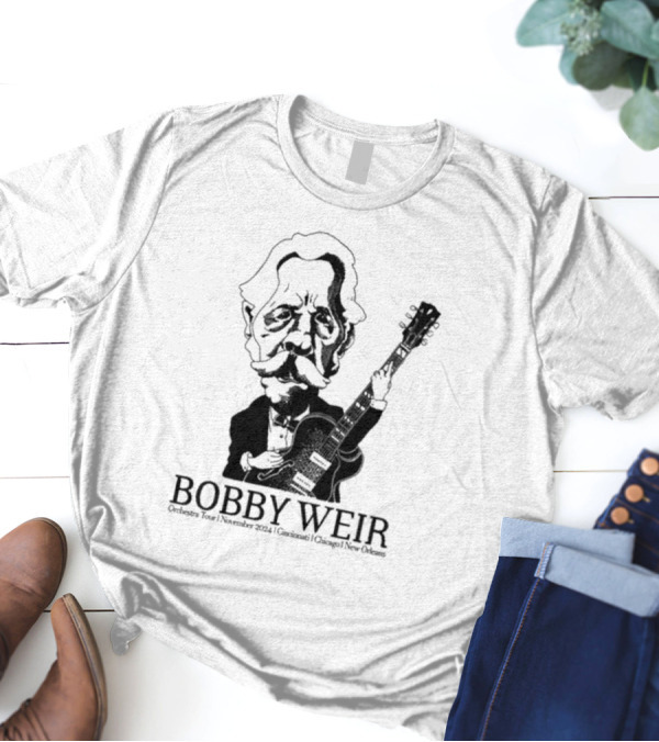 Bobby Weir Orchestra Tour November 2024 Cincinnati Chicago New Orleans T-Shirt
