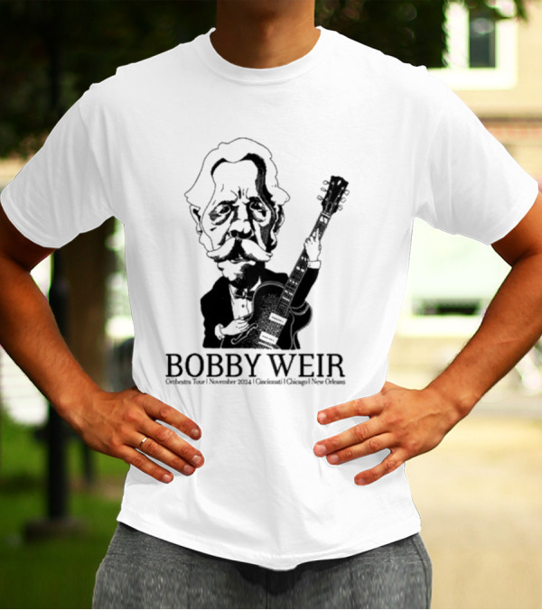Bobby Weir Orchestra Tour November 2024 Cincinnati Chicago New Orleans T-Shirt