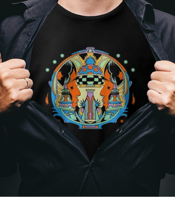 Pretty Lights MGM Grand Psychedelic Neon T-Shirt