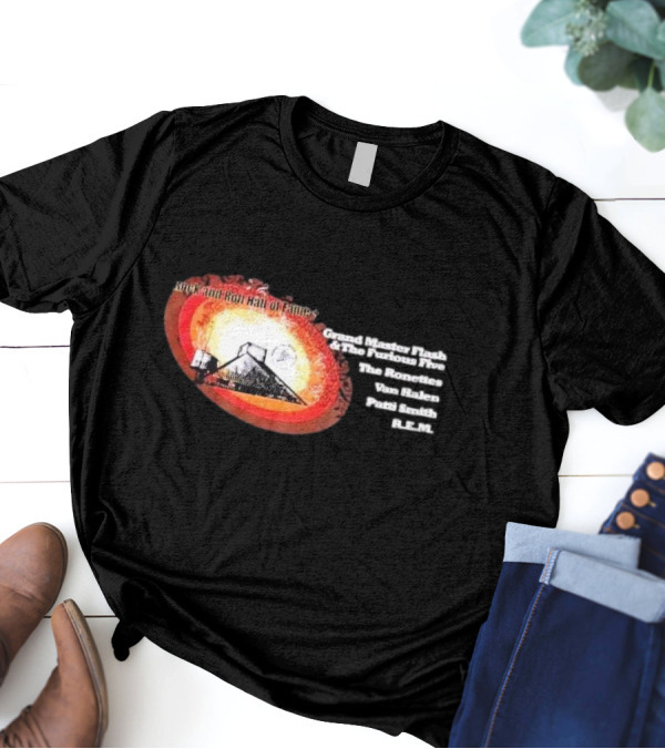 Rock And Roll Hall Of Fame Grand Master Flash The Furious Five The Ronettes Van Halen Patti Smith R.E.M T-Shirt
