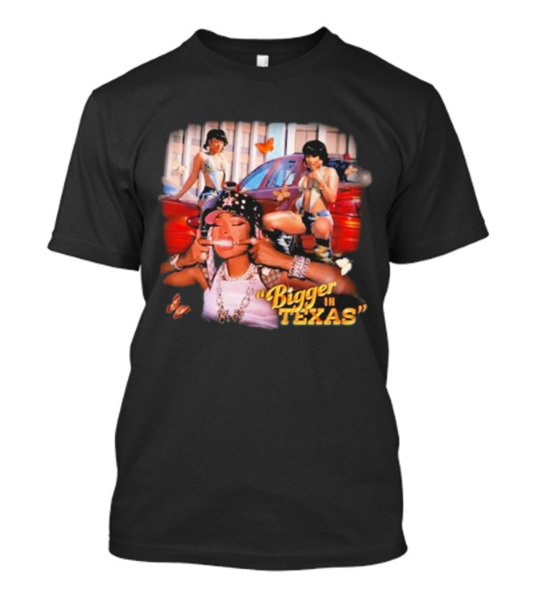 Bigger In Texas 2024 Butterfly Car Girls T-Shirt
