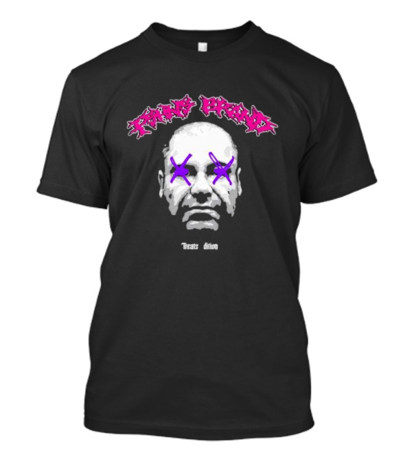Purple X Eyed Wanted Chapo Treats Edition Bold Graffiti T-Shirt