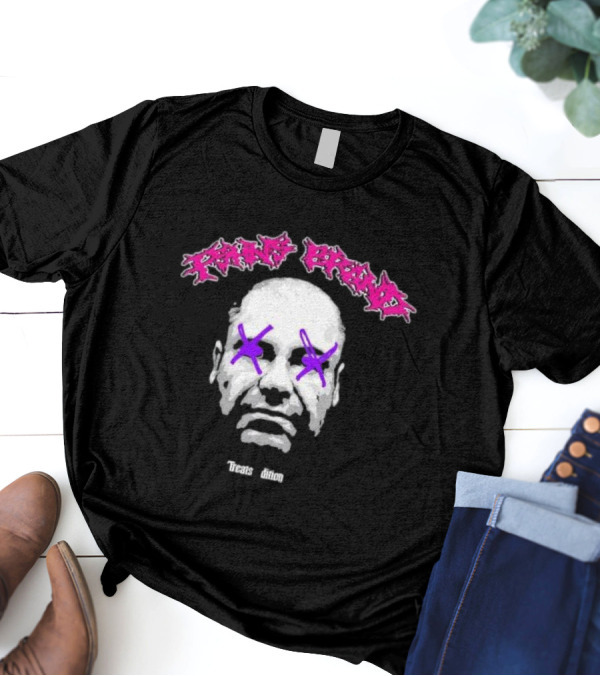 Purple X Eyed Wanted Chapo Treats Edition Bold Graffiti T-Shirt