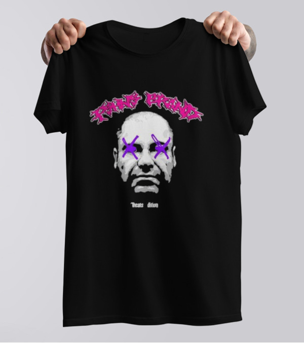Purple X Eyed Wanted Chapo Treats Edition Bold Graffiti T-Shirt