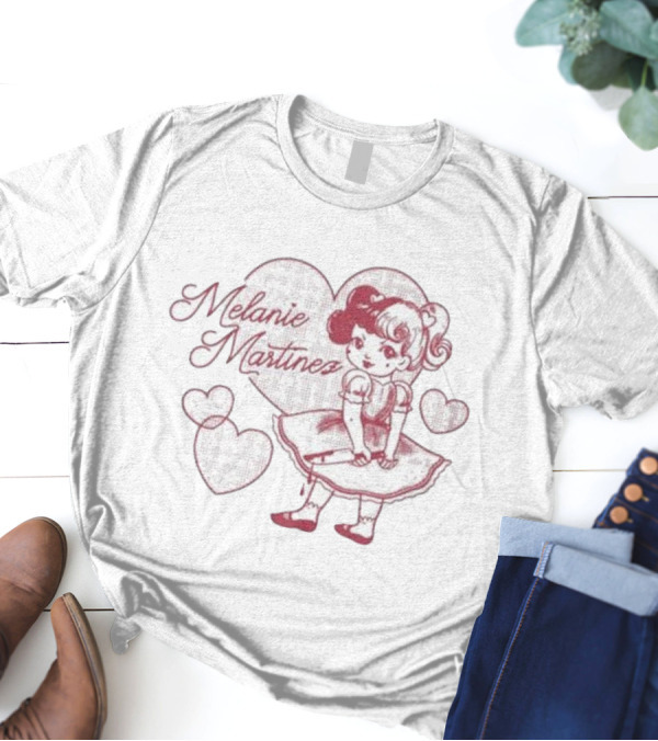 Melanie Martinez Live Loud Fun And Games Heart T-Shirt