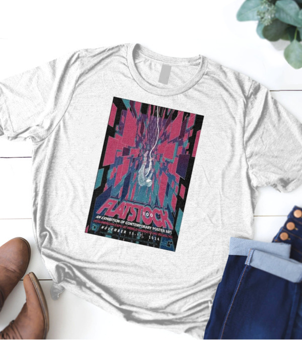 Flatstock Contemporary Poster Art Exhibition November 15-17 2024 World Market Center Las Vegas T-Shirt