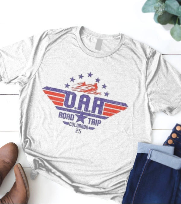O.A.R. Road Trip Colorado 2025 Stars And Stripes Mountain Adventure T-Shirt
