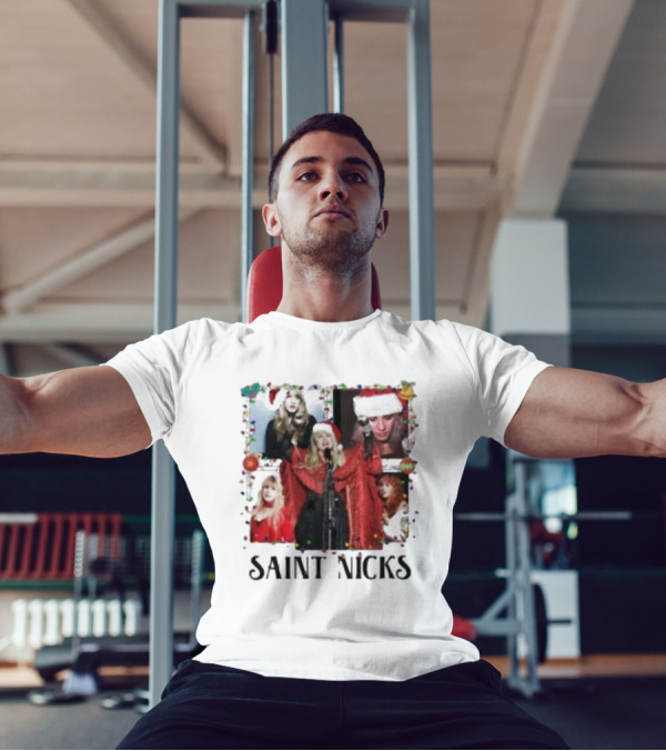 Saint Nicks Legend Stevie Nicks Xmas 2024 Holiday T-Shirt
