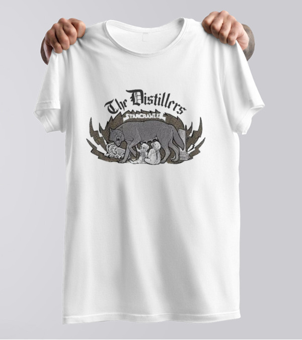 The Distillers Starcrawler Wolf And Child T-Shirt