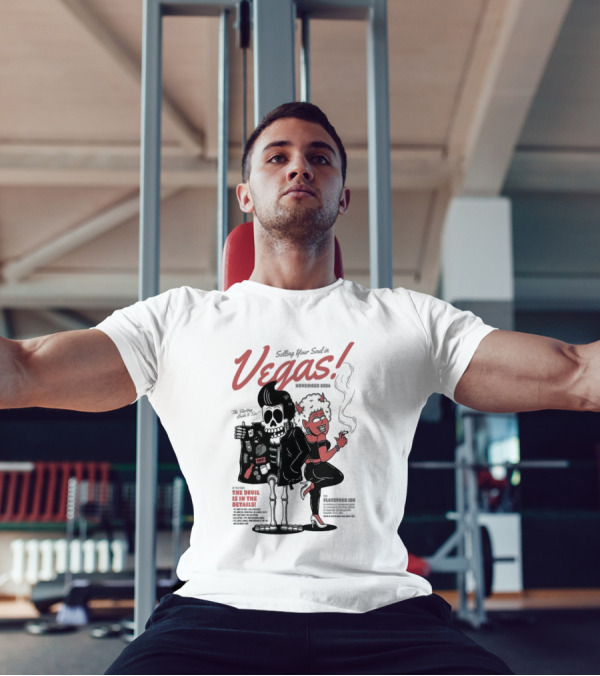 Selling Your Soul In Vegas November 2024 Flatstoc 100 The Devil Is In The Details T-Shirt