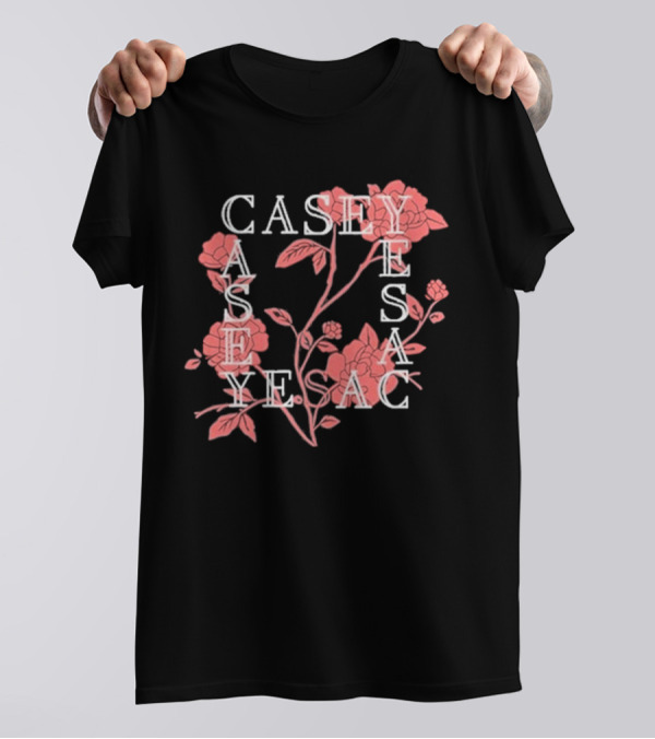 Casey The Band Where I Go When I Am Sleeping Floral Roses T-Shirt