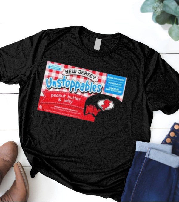 New Jersey Unstoppables Peanut Butter And Jelly Ever Strength Power Play T-Shirt