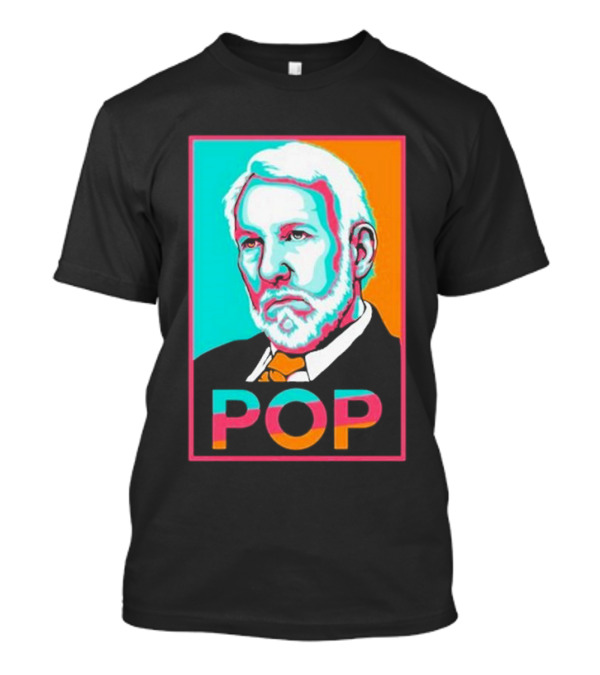 Spurs Gregg Popovich Pop T-Shirt