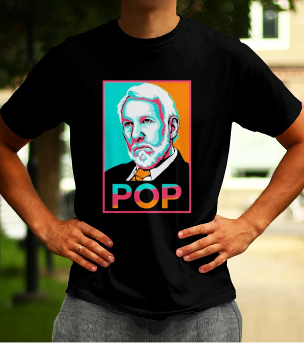 Spurs Gregg Popovich Pop T-Shirt