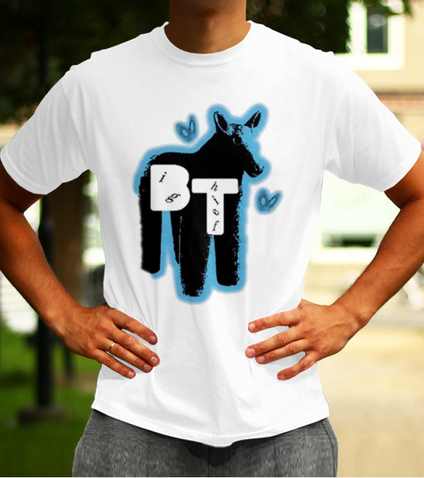 Big Thief BT Creature With Hearts T-Shirt