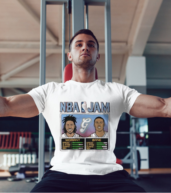 NBA Jam Morant Bane Memphis Grizzlies 2024 25 City Edition T-Shirt