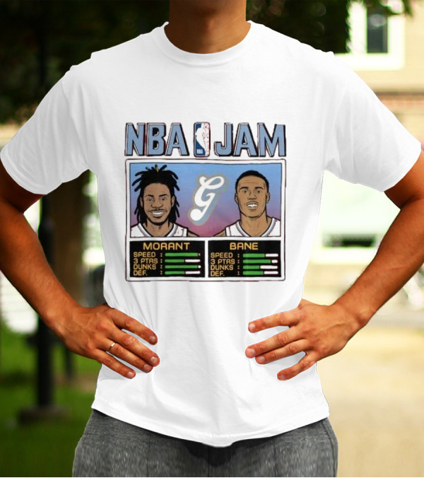 NBA Jam Morant Bane Memphis Grizzlies 2024 25 City Edition T-Shirt