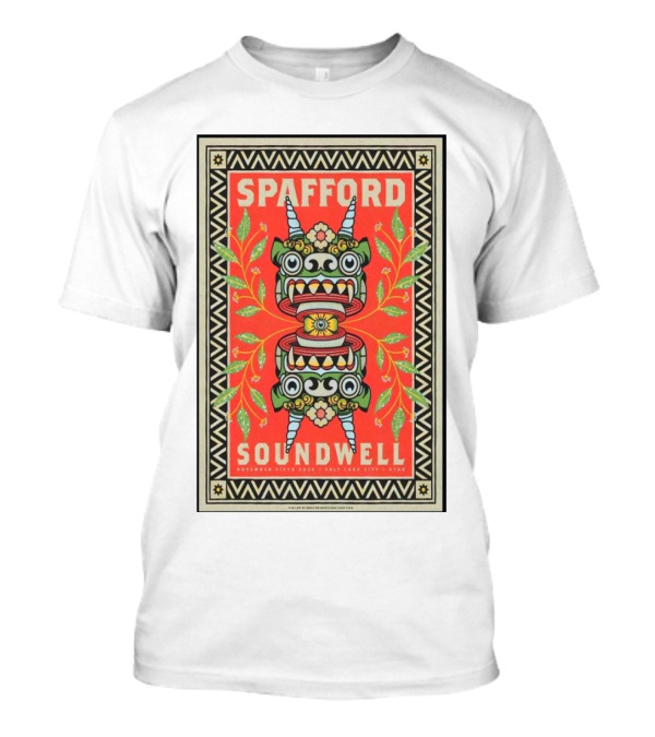 Spafford Soundwell Salt Lake City Utah Nov 5 2024 Tour Retro T-Shirt