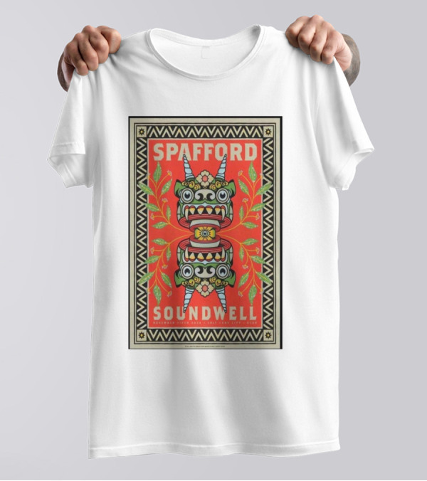 Spafford Soundwell Salt Lake City Utah Nov 5 2024 Tour Retro T-Shirt