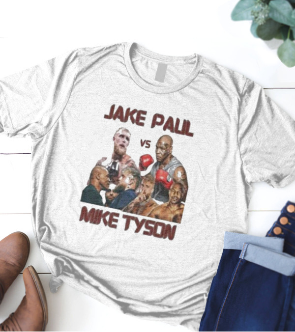 Jake Paul Vs Mike Tyson Boxing Match T-Shirt