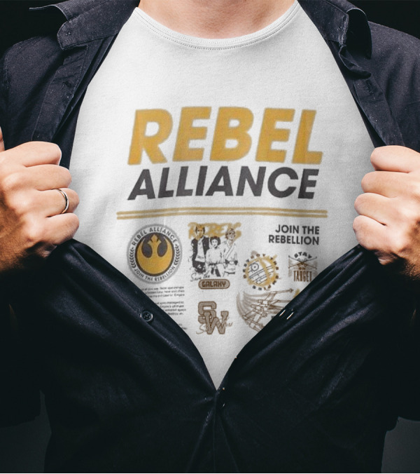 Rebel Alliance Join The Rebellion Star Wars Galaxy Target T-Shirt