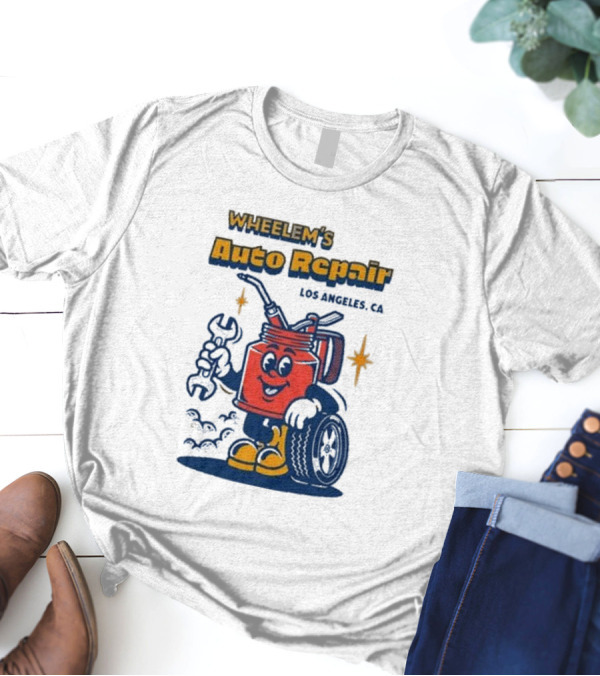 Wheelem's Auto Repair Los Angeles CA T-Shirt