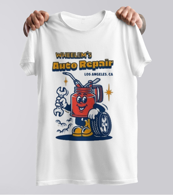 Wheelem's Auto Repair Los Angeles CA T-Shirt