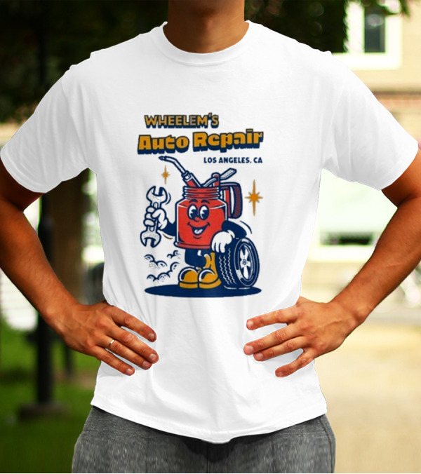 Wheelem's Auto Repair Los Angeles CA T-Shirt
