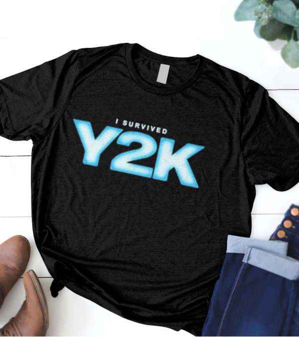 A24 I Survived Y2K 2000s Nostalgia T-Shirt