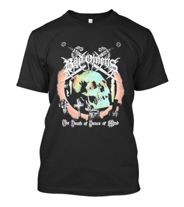 Bad Omens The Death Of Peace Of Mind Skull And Graves T-Shirt