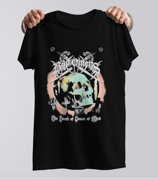 Bad Omens The Death Of Peace Of Mind Skull And Graves T-Shirt
