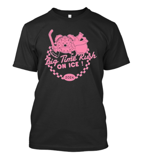 Big Time Rush On Ice 2024 Ice Skating Cartoon Character T-Shirt