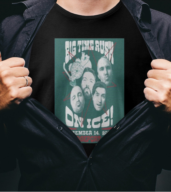 Big Time Rush On Ice Bridgeport CT December 14 T-Shirt