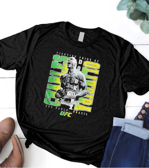 Charles Oliveira UFC Fighting Pride Of São Paulo Brazil Do Bronx T-Shirt
