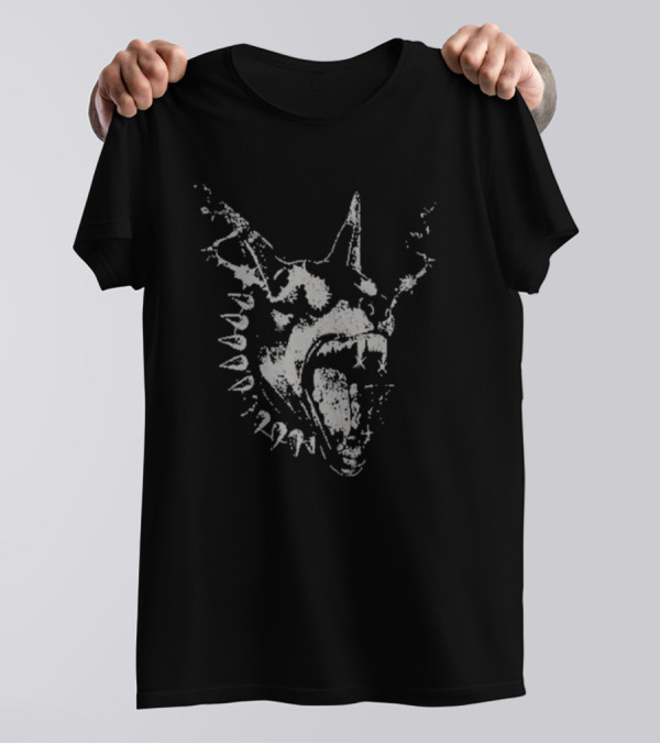 Dyson Daniels Wearing Règne Dogs Only Fierce Animal Head T-Shirt