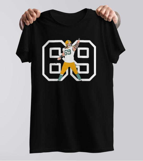 Finger Bakh 89 Football Green Yellow 69 T-Shirt