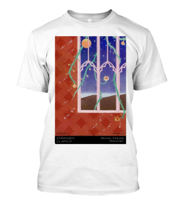 Khruangbin November 17-18 2024 O2 Apollo Manchester Concert Event T-Shirt