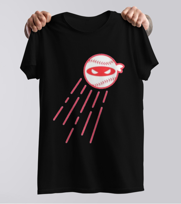 Los Angeles Dodgers Ninja Baseball Pitcher Retro T-Shirt