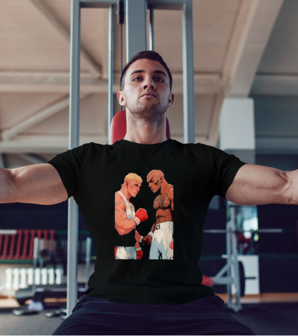 Mike Tyson Champion Faceoff With Blonde Boxer T-Shirt