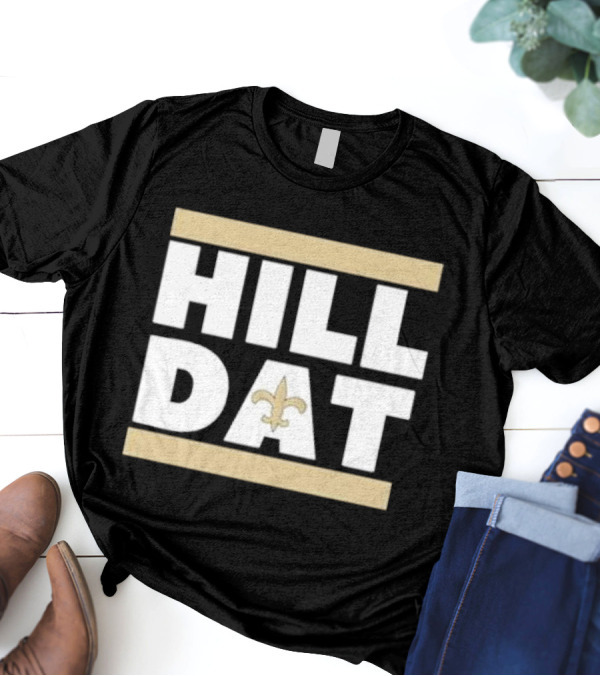 New Orleans Saints Hill Dat Mafia Swag Fleur-de-Lis T-Shirt