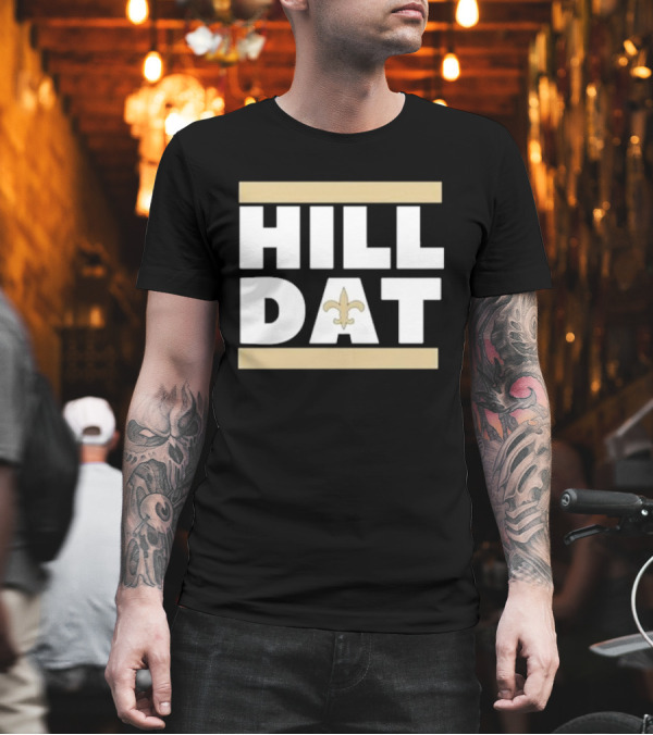 New Orleans Saints Hill Dat Mafia Swag Fleur-de-Lis T-Shirt