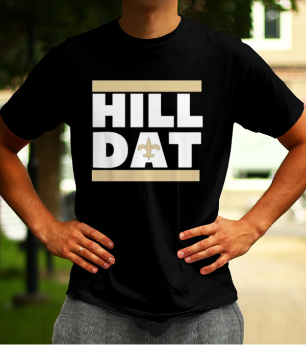New Orleans Saints Hill Dat Mafia Swag Fleur-de-Lis T-Shirt
