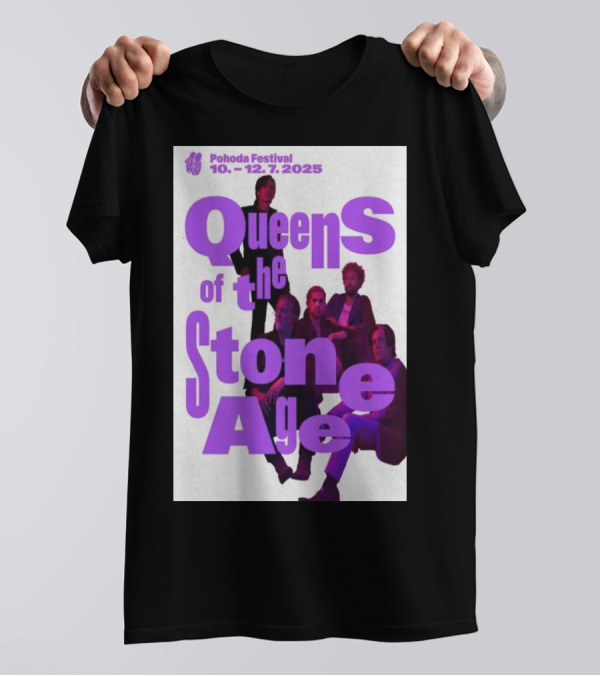 Queens Of The Stone Age Pohoda Festival July 10-12 2025 Tour T-Shirt
