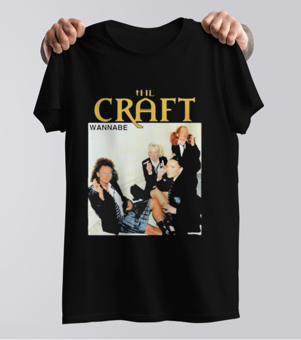 THE CRAFT WANNABE Spice Girls Parody School Girls Smoking Scene T-Shirt