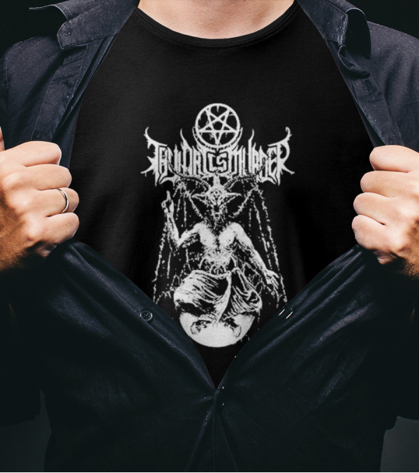 Thy Art Is Murder Baphomet Warfare Pentagram T-Shirt