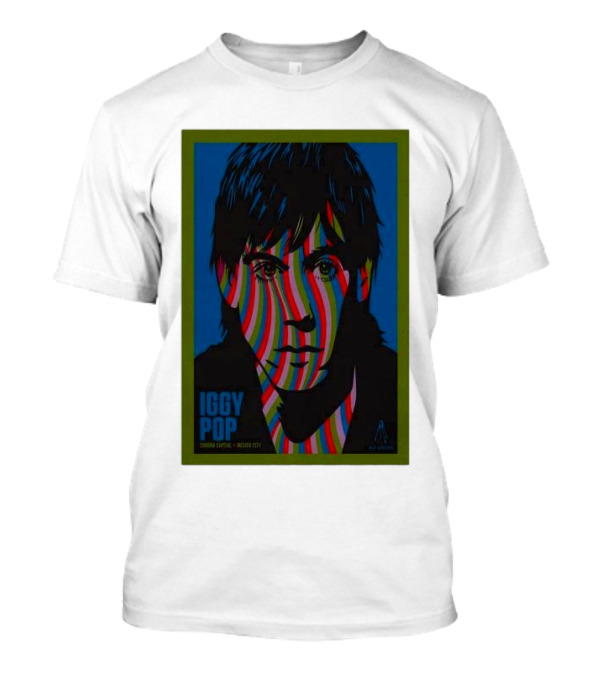 Iggy Pop Mexico City 17 Nov 2024 Corona Capital Festival T-Shirt