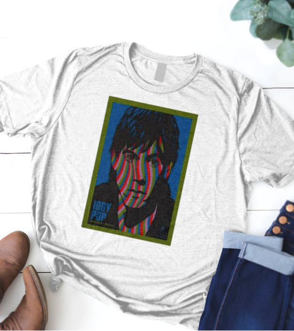 Iggy Pop Mexico City 17 Nov 2024 Corona Capital Festival T-Shirt