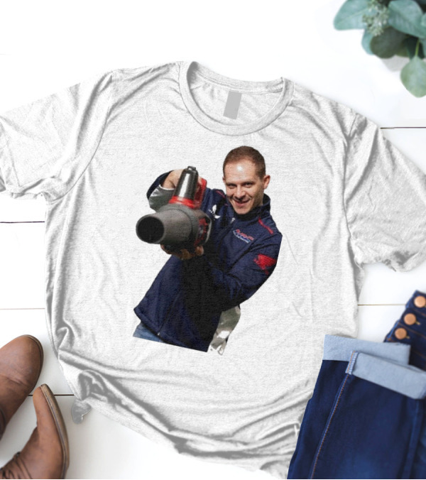 Stefan Bradl Servus TV 2024 Honda Racing Blow Dryer Fun T-Shirt