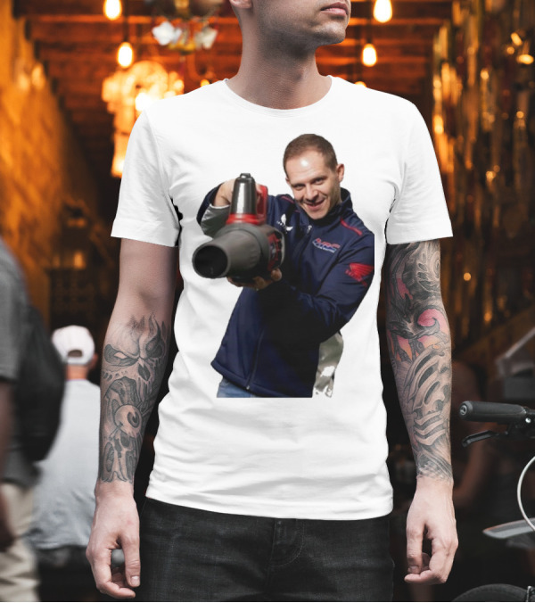 Stefan Bradl Servus TV 2024 Honda Racing Blow Dryer Fun T-Shirt