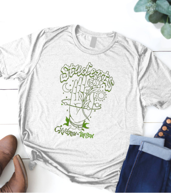 Students Children Of The Sun Hand Flower Moon Sun T-Shirt